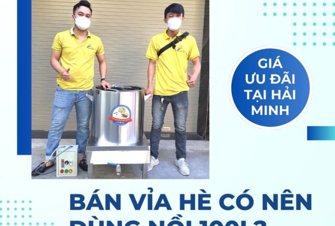 Nồi nấu phở bằng điện 100 lít có thích hợp bán vỉa hẻ?