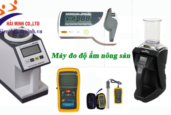 5 loại máy đo độ ẩm dùng trong công nghiệp