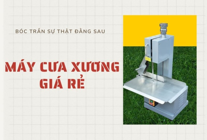 Bóc trần sự thật đằng sau máy cắt xương thịt giá rẻ