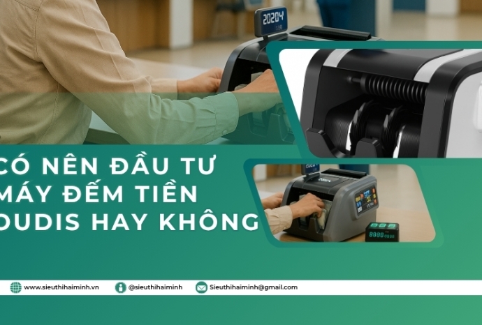Nên đầu tư máy đếm tiền Oudis