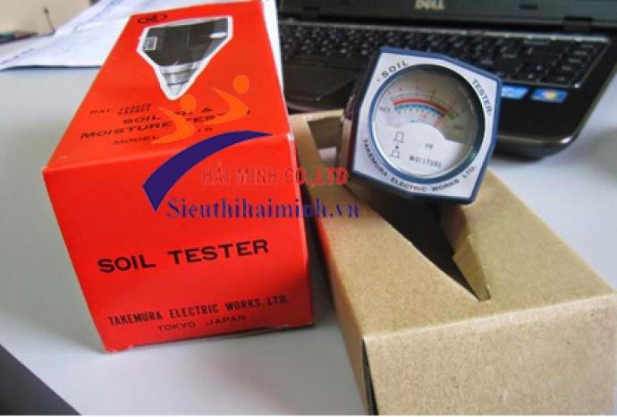 Ưu điểm của máy đo pH và độ ẩm đất Takemura DM-15