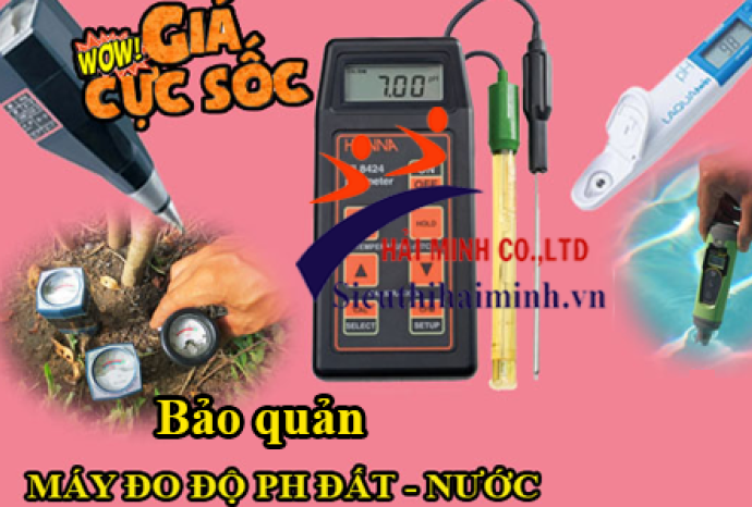 Máy Đo Độ Ph – Cách Sử Dụng Và Bảo Quản Máy