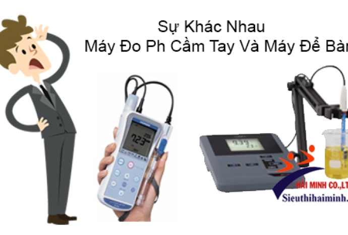 Sự Khác Nhau Giữa Máy Đo Ph Cầm Tay Và Máy Để Bàn