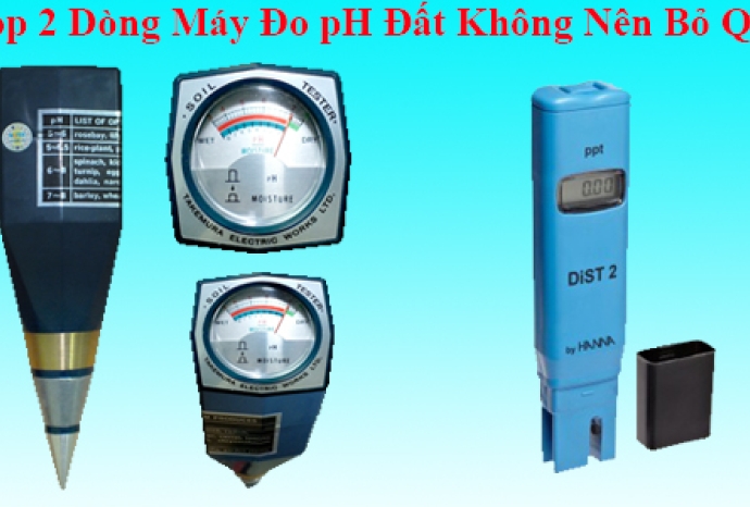 Top 2 Dòng Máy Đo pH Đất Không Nên Bỏ Qua