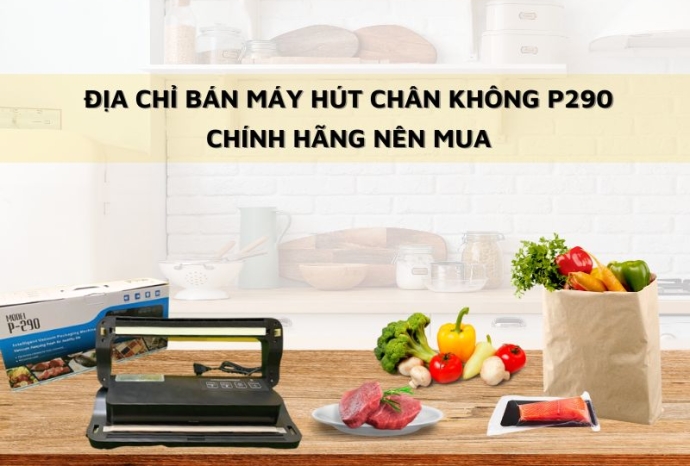 Địa chỉ bán máy hút chân không p290 chính hãng nên mua