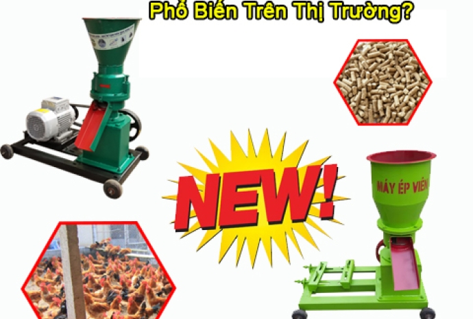 Các Dòng Máy Ép Cám Viên Phổ Biến Trên Thị Trường?