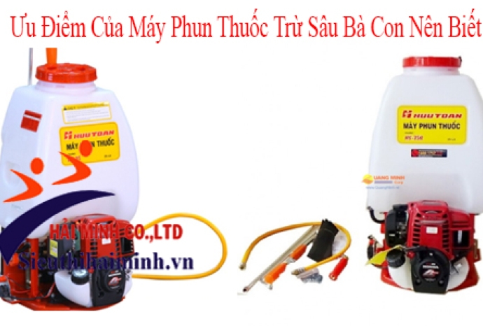 Ưu Điểm Của Máy Phun Thuốc Trừ Sâu Bà Con Nên Biết