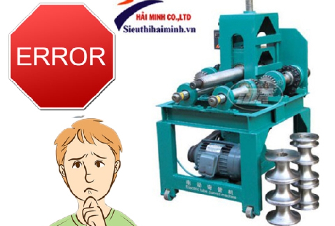 3 vấn đề thường gặp khi sử dụng máy uốn ống