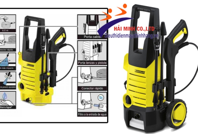 Vì sao máy phun áp lực Karcher được nhiều người lựa chọn?
