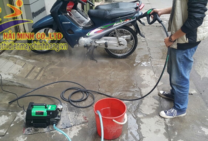Tư vấn chọn mua máy rửa xe máy cho gia đình