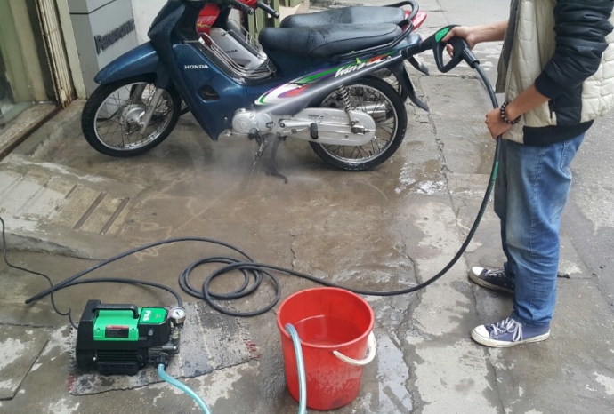 ƯU ĐIỂM CỦA MÁY RỬA XE GIA ĐÌNH