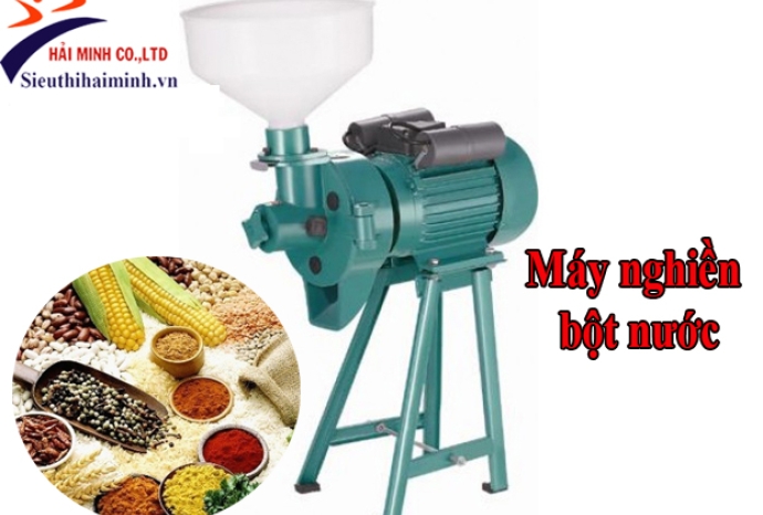 Vì sao máy nghiền bột gạo nước bán chạy trên thị trường?