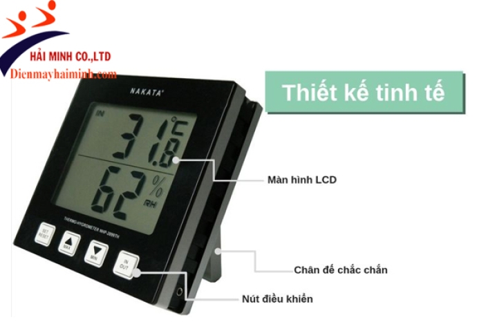10 ưu điểm bật của máy đo độ ẩm không khí