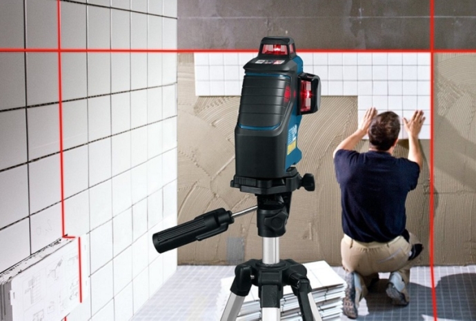 Đánh giá máy cân mực laser ngoài trời bosch gll 3-80