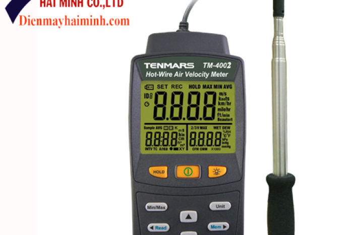 2 máy đo tốc độ gió cầm tay làm nên thương hiệu Tenmars