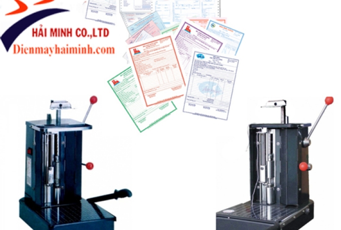 Các bước sử dụng máy đóng chứng từ DS