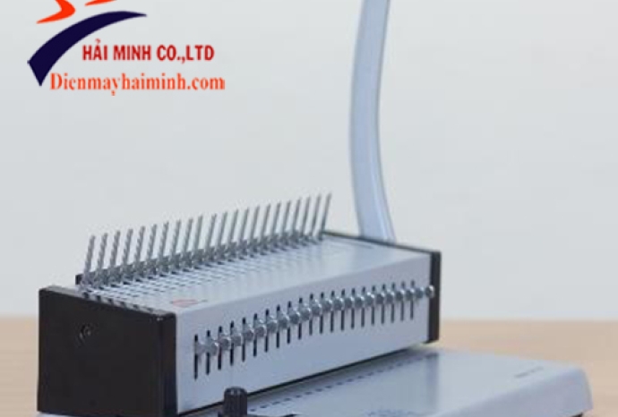 8 bước sử dụng các loại máy đóng sách gáy xoắn đúng cách