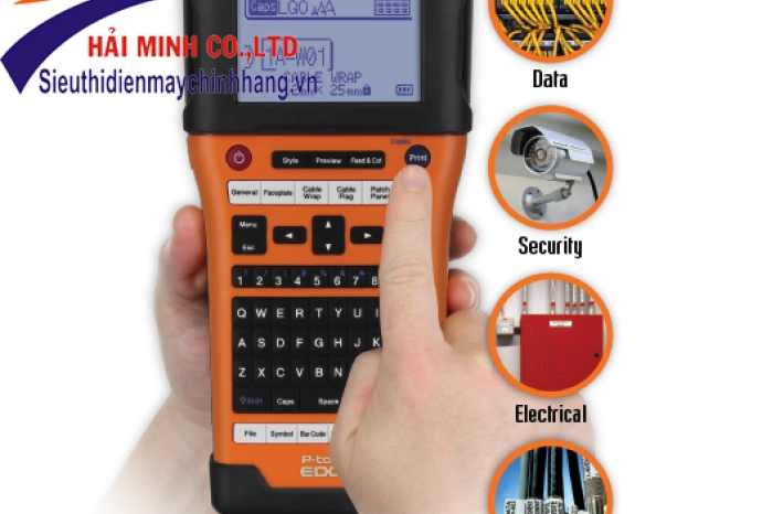 Tổng hợp 2 loại máy in nhãn cầm tay brother bán chạy nhất 2018