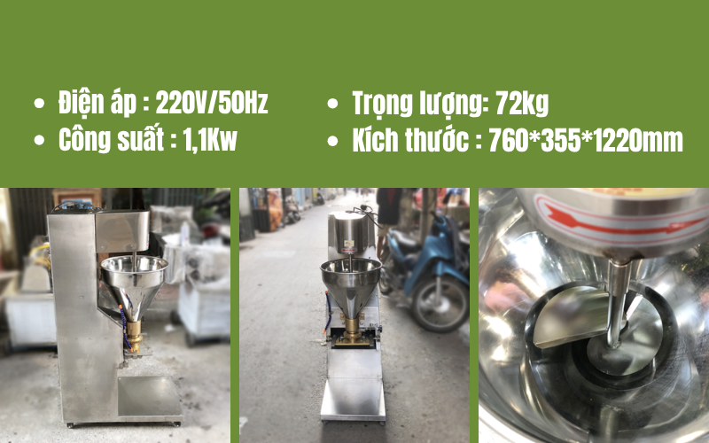 Máy tạo viên thịt cá SXW-280