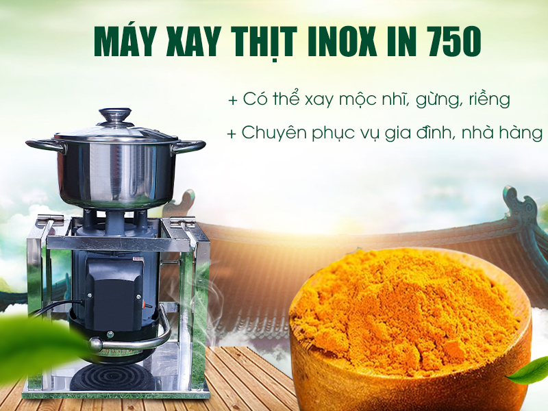 Máy xay thịt Inox IN 750