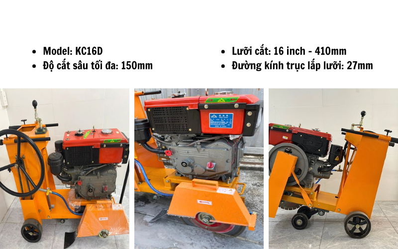 Máy cắt bê tông KC16D