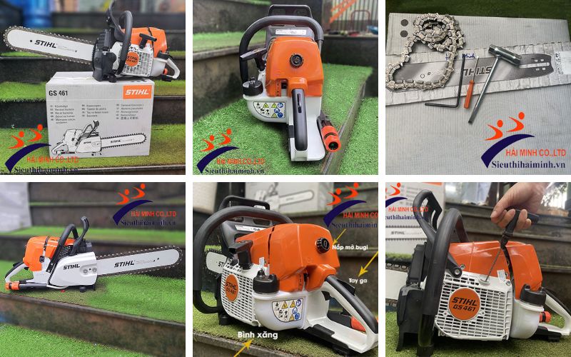 Máy cắt tường bê tông STIHL GS 461