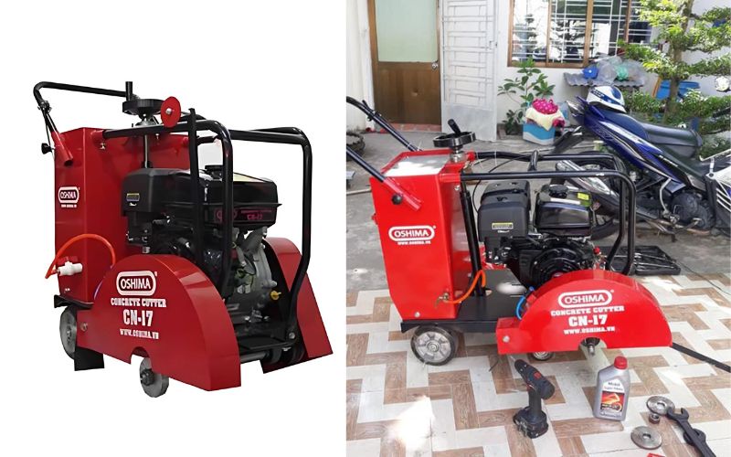Máy cắt nền bê tông Oshima CN-17