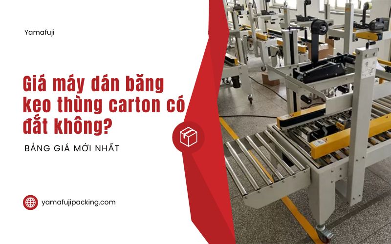 Giá máy dán băng keo thùng carton có đắt không?