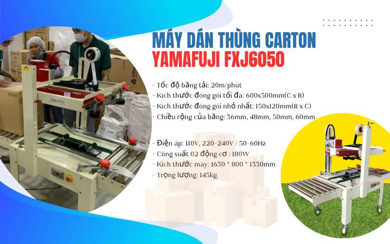Top 5 máy dán thùng carton được ưa chuộng nhất hiện nay