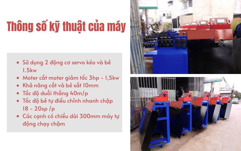 Máy bẻ đai tự động Servo HM-D10