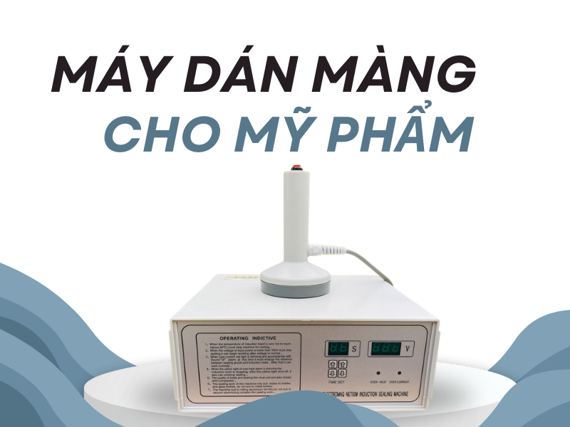 máy dán màng cho mỹ phẩm dạng kem