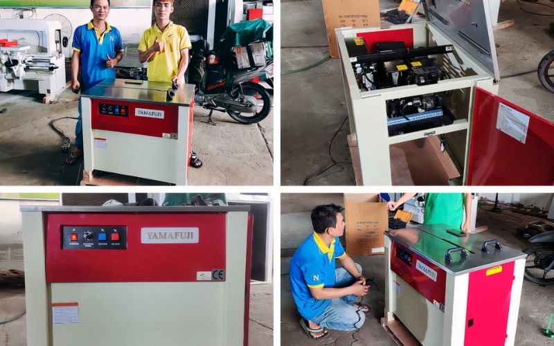 Nên chọn thiết bị đóng đai bán tự động nào?