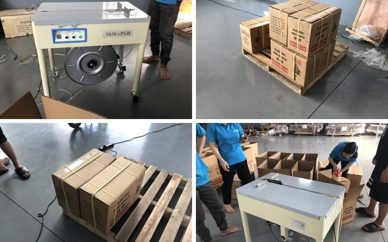 Tiêu chí vàng khi mua máy đóng đai thùng cho xưởng