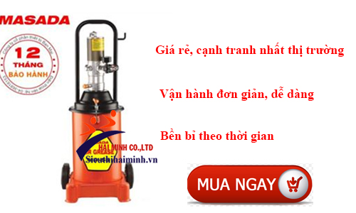 Ưu điểm nổi bật của máy bơm mỡ Masada