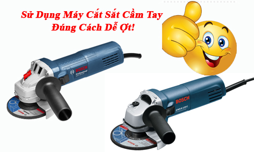 Sử Dụng Máy Cắt Sắt Cầm Tay Đúng Cách Dễ Ợt!