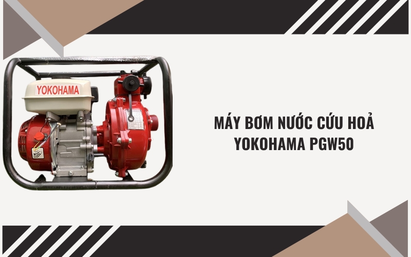 Máy bơm nước cứu hoả Yokohama PGw50