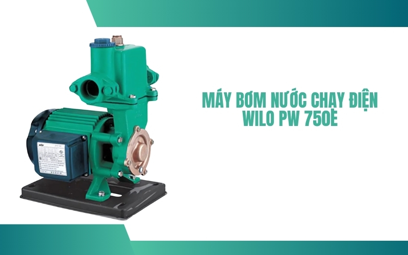 Máy bơm nước chạy điện WILO PW 750E