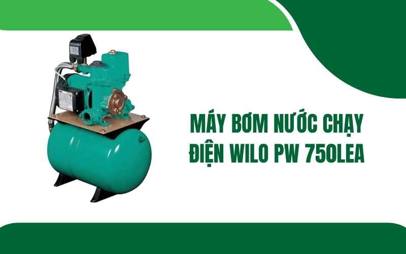 Máy bơm nước chạy điện WILO PW 750LEA