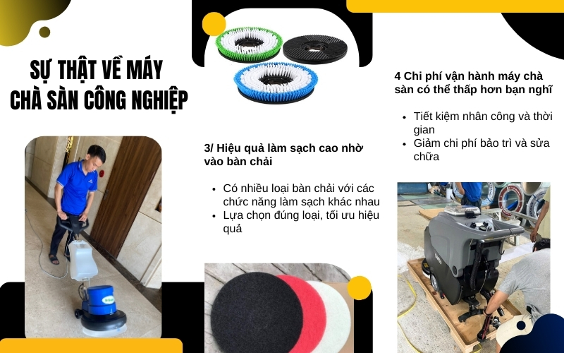 Sự Thật Về Máy Chà Sàn Công Nghiệp