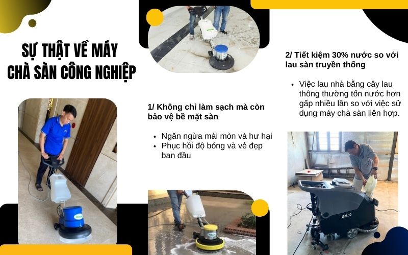 Sự Thật Về Máy Chà Sàn Công Nghiệp