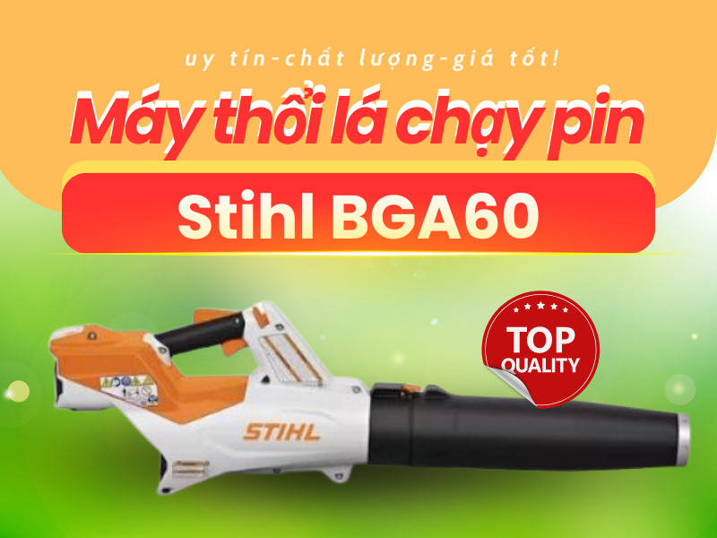 Máy thổi lá chạy pin giá rẻ!