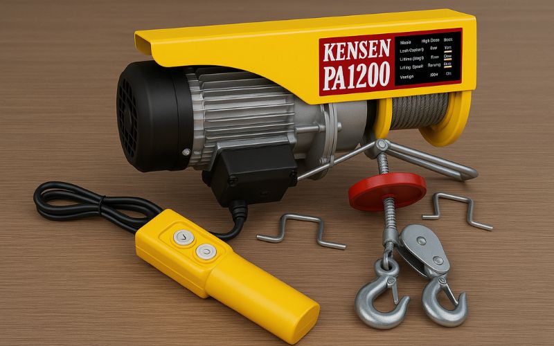 Máy tời điện mini KENSEN PA 1200 