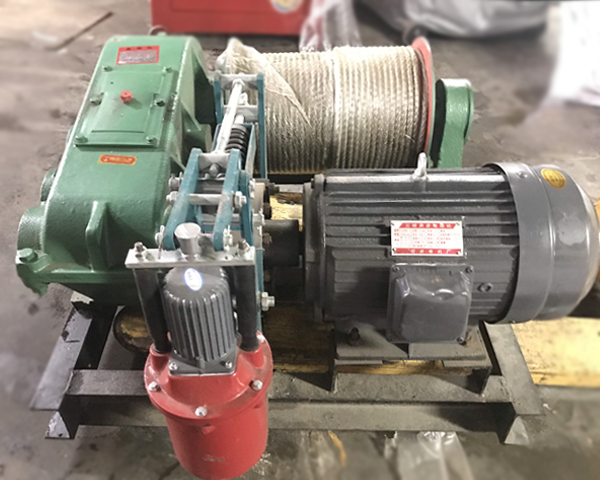 Tời Mặt Đất HM JK1.6 Đã Bao Gồm 100m Cáp (Phanh Thủy Lực)