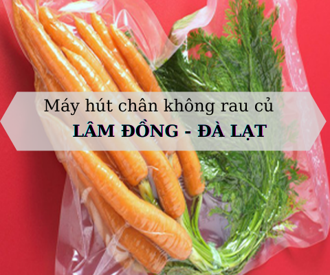 hút chân không rau củ quả ở Lâm Đồng