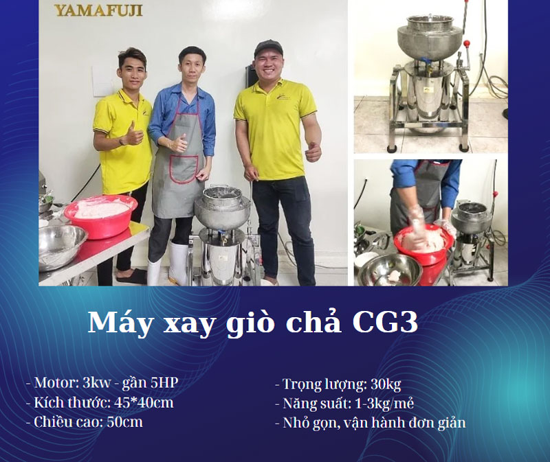 Máy xay giò chả CG3 