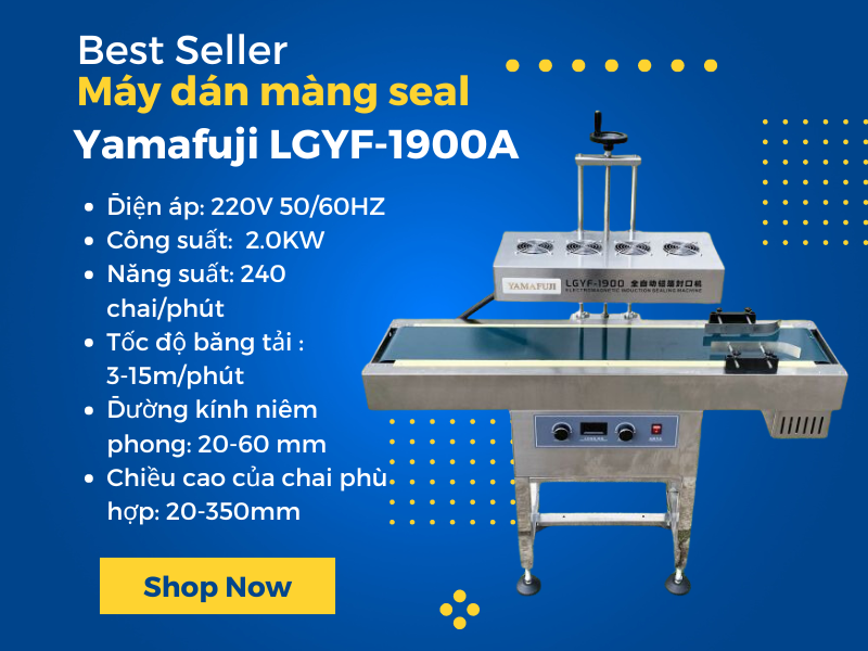 Dán màng seal thực phẩm chọn máy nào