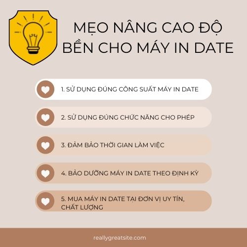 Mẹo Nâng Cao Độ Bền Cho Máy In Date Bạn Cần Biết