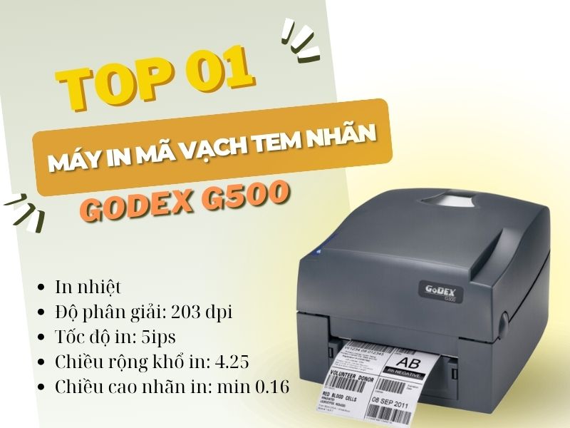 Top 06 Máy in mã vạch giá rẻ!