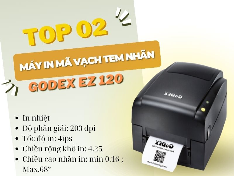 Top máy in mã vạch giá rẻ!