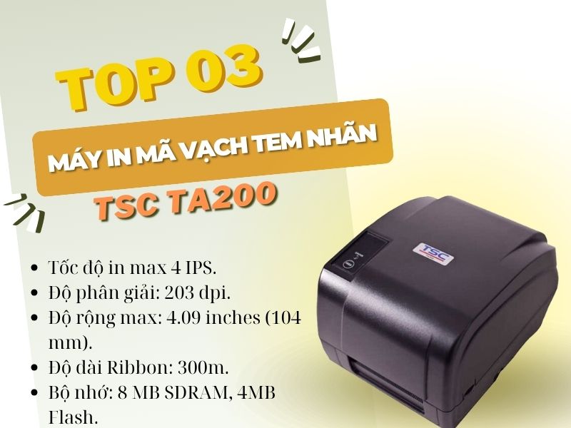 Top máy in mã vạch giá rẻ!